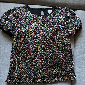 Garanimals Multicolor Sequin Kids Blouse